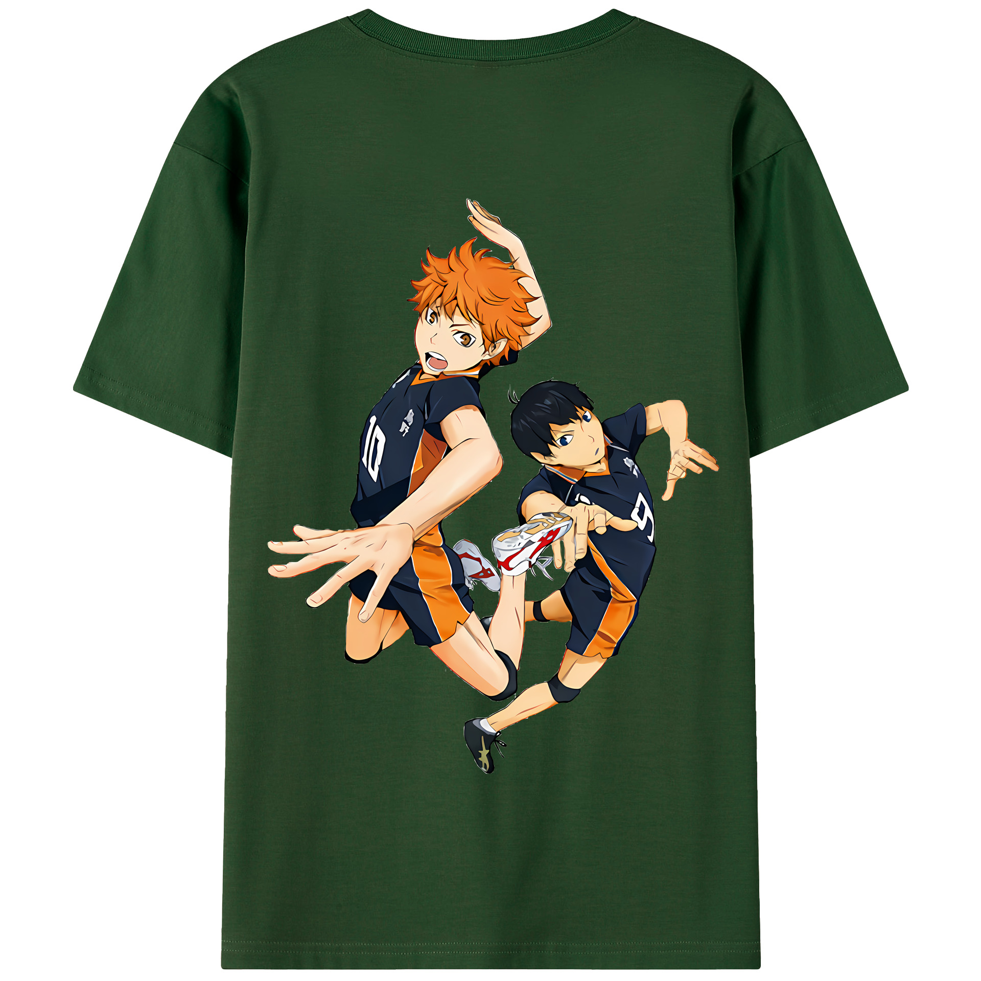 （画像用） ハイキュー!! Haikyu!! 綿100％半袖Tシャツ（背面プリント）